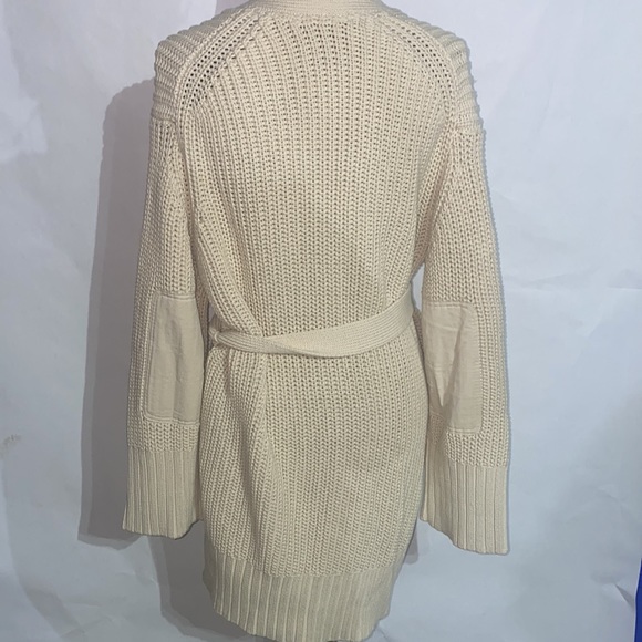 Oversized Cream Cardigan - Picture 2 of 6